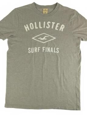 Hollister Surf Finals Gray T-Shirt Medium